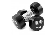 Гантели для аэробики виниловые BRONZE GYM,7 кг., пара Гантели для аэробики виниловые BRONZE GYM,7 кг., пара