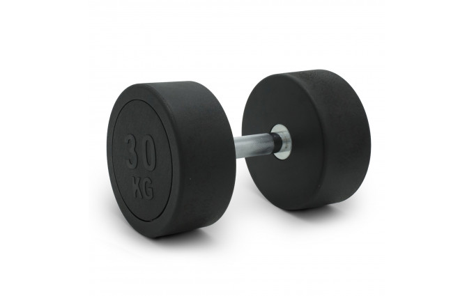 Гантель UNIX Fit PRO круглая обрезиненная 30 кг / шт. Гантель UNIX Fit PRO круглая обрезиненная 30 кг / шт.